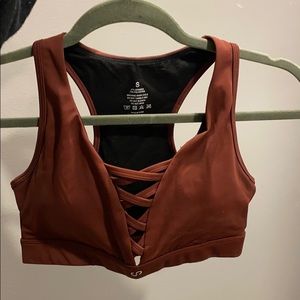 Curves and Combatboots sports bra
